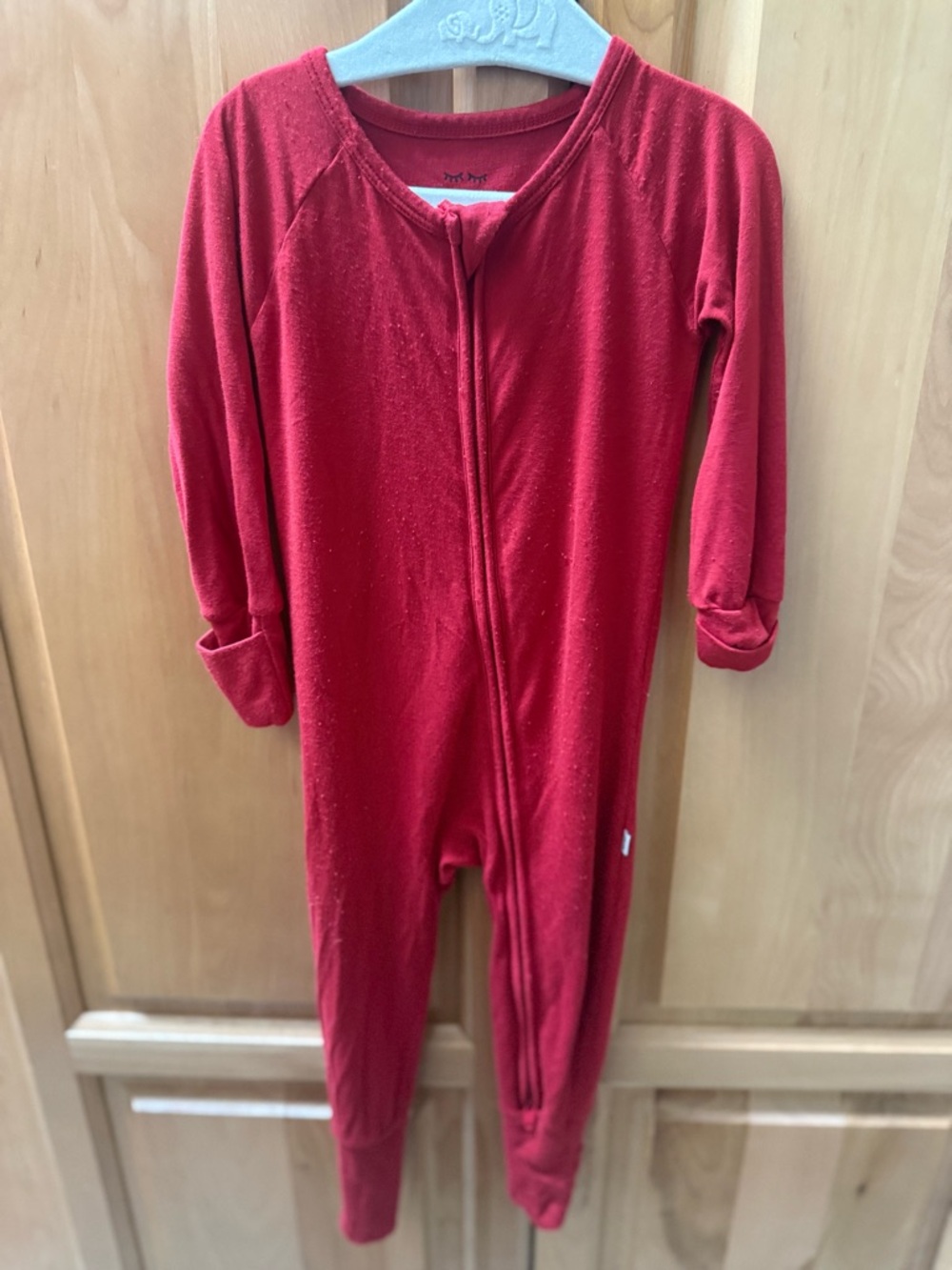 Little sleepies red zippy